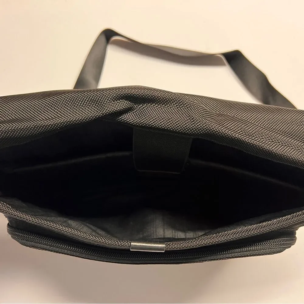 TUMI Black Messenger Bag